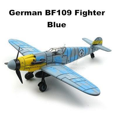 1:64 WW2 Germany BF109 UK Hurricane Fighter