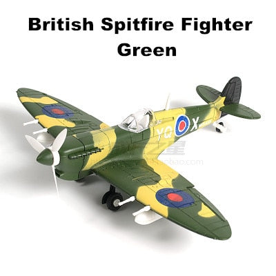 1:64 WW2 Germany BF109 UK Hurricane Fighter