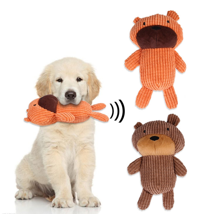 Puppy Bite Resistant Toy Pets Dog Toys Chew Squeaky Toy Soft Plush Small/Large Dogs Interactive Pets Accessories Supplies