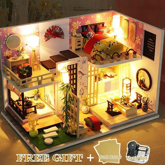 CUTEBEE DIY Doll House Wooden Doll Houses