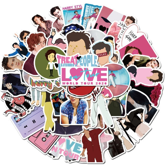 10/50pcs One Direction Singer Stickers