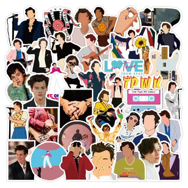 10/50pcs One Direction Singer Stickers