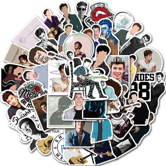 50PCS Shawn Mendes Singer Stickers