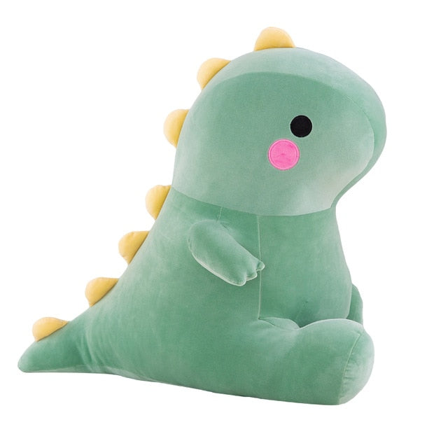 25-50CM Lovely Dinosaur Plush Toys Super Soft Cartoon Stuffed Animal Dino Dolls for Kids Baby Hug Doll Sleep Pillow Home Decor