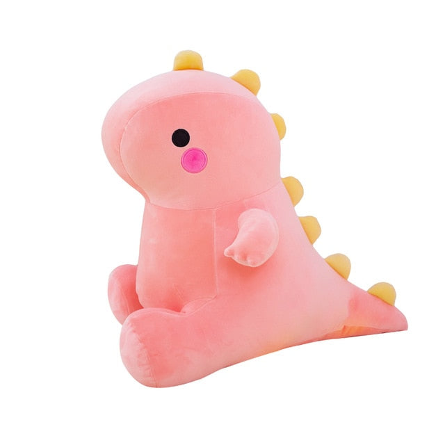 25-50CM Lovely Dinosaur Plush Toys Super Soft Cartoon Stuffed Animal Dino Dolls for Kids Baby Hug Doll Sleep Pillow Home Decor