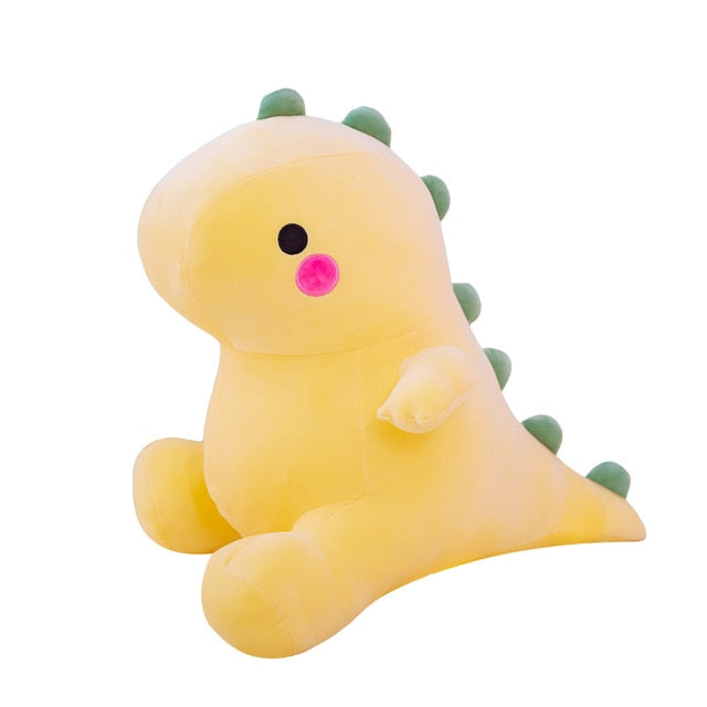 25-50CM Lovely Dinosaur Plush Toys Super Soft Cartoon Stuffed Animal Dino Dolls for Kids Baby Hug Doll Sleep Pillow Home Decor