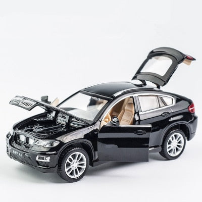 1:32 SUV X6 Sound Light Children Metal Car