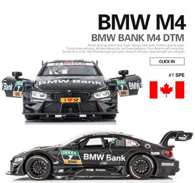 1:32 BMW-M8 M4 GTE Le Mans