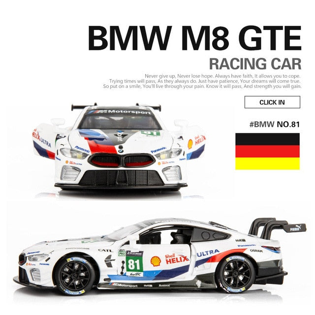 1:32 BMW-M8 M4 GTE Le Mans