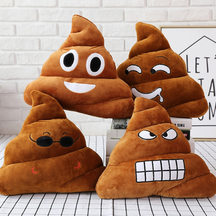 poop Stuffed Doll Christmas poop pillow Funny Poop Plush Toy , birthday Halloween Children Gifts strange doll