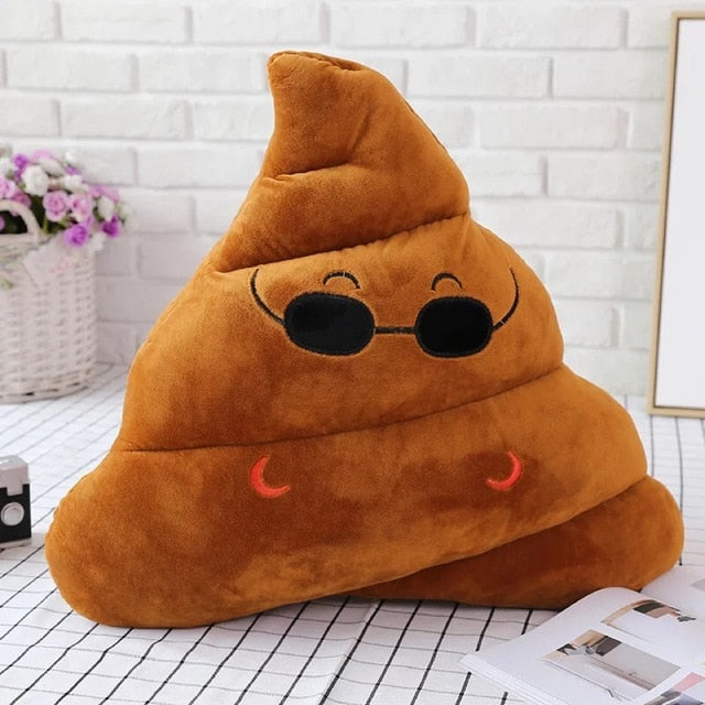 poop Stuffed Doll Christmas poop pillow Funny Poop Plush Toy , birthday Halloween Children Gifts strange doll