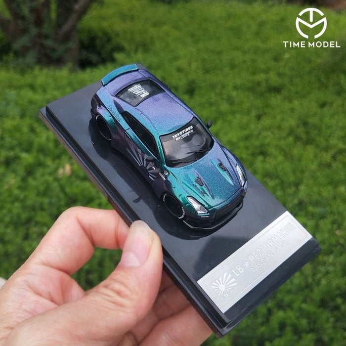 1/64 Nis GTR R35 Skyline Super GT Car Diecast Toy