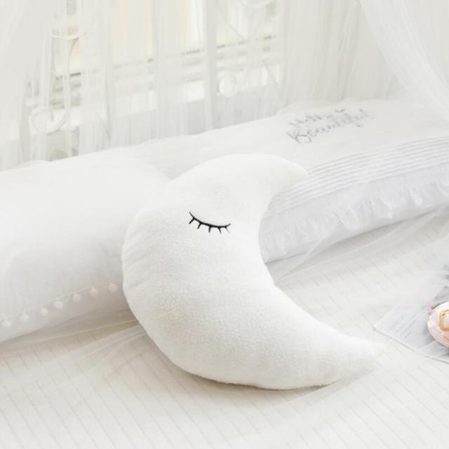 Cloud Moon Star Raindrop Plush Pillow Soft Cushion Nice Stuffed Cloud Stuffed Plush Toys For Children Baby Kids Pillow Girl Gift