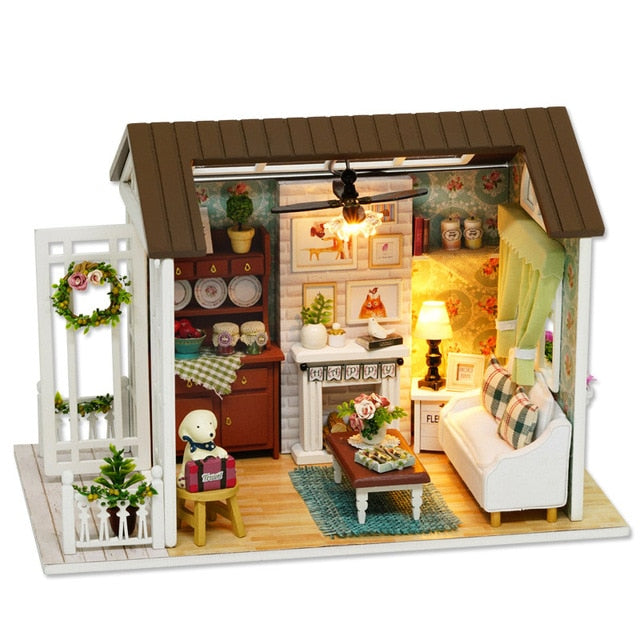 CUTEBEE Dollhouse Miniature DIY Doll House