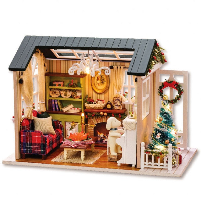 CUTEBEE Dollhouse Miniature DIY Doll House