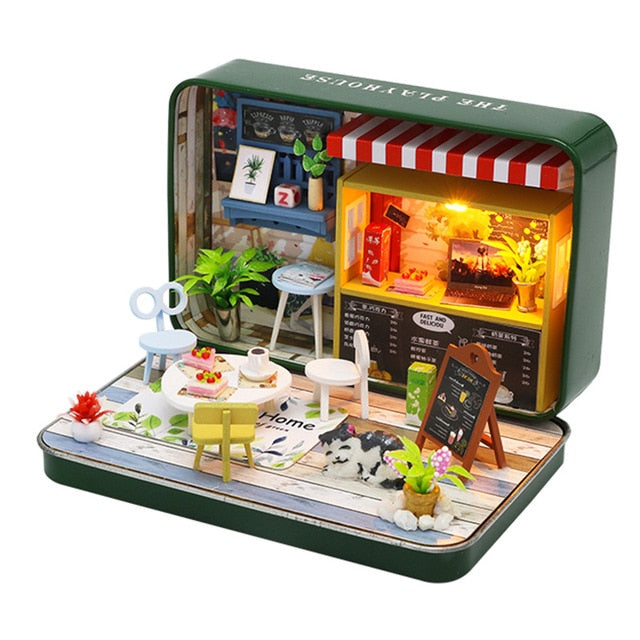 CUTEBEE Dollhouse Miniature DIY Doll House