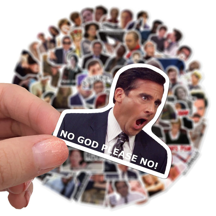 50PCS Classic TV Show Meme Stickers