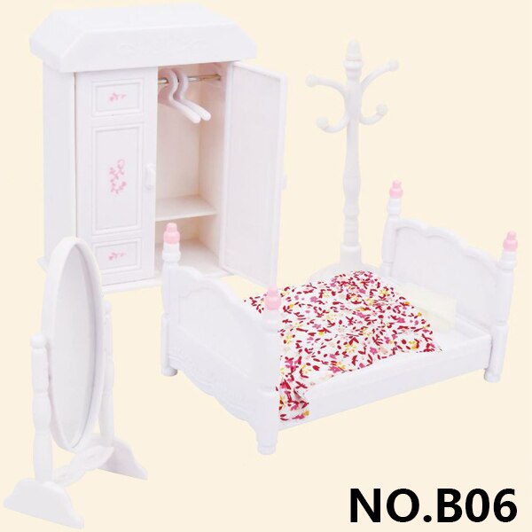 1:12 Forest Animal Family Villa Furniture Doll Toy