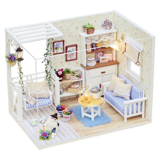 Cutebee DIY House Miniature with Furniture