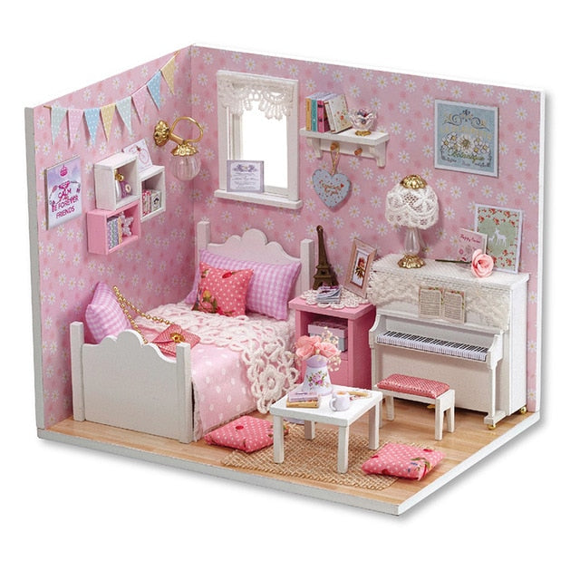 Cutebee DIY House Miniature with Furniture