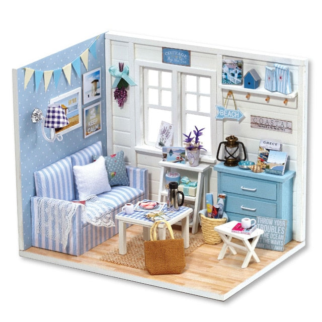 Cutebee DIY House Miniature with Furniture