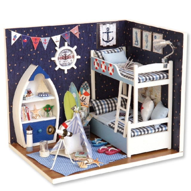 Cutebee DIY House Miniature with Furniture