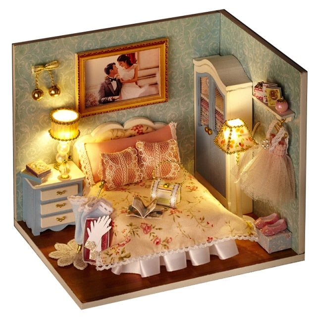 Cutebee DIY House Miniature with Furniture