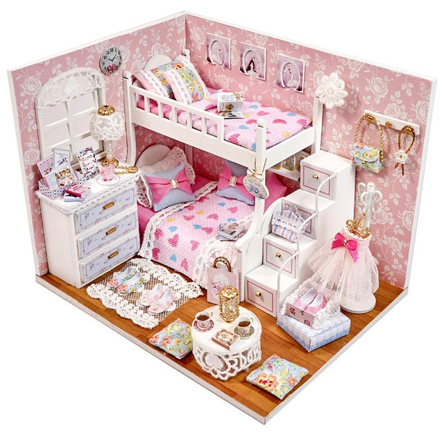 Cutebee DIY House Miniature with Furniture