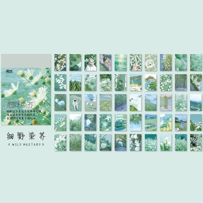 50 Sheets Ins Style Sticker Cute Travel Sticker