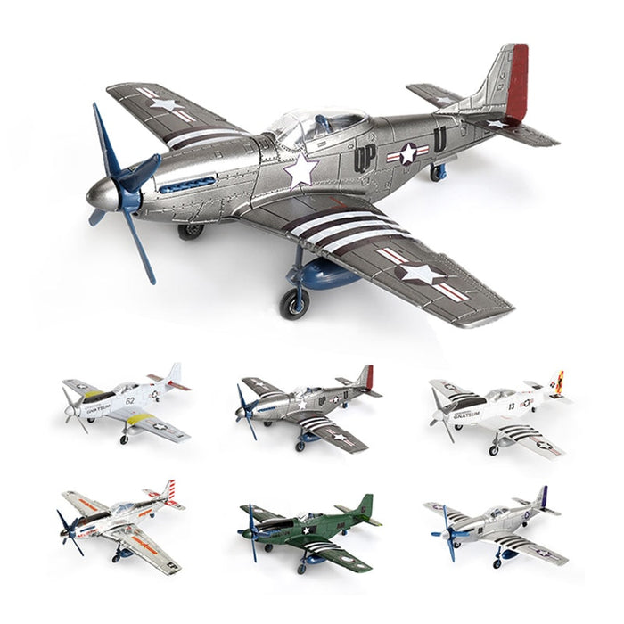 1/48 MUSTANG P-51D Fighter 4D Assemble Model