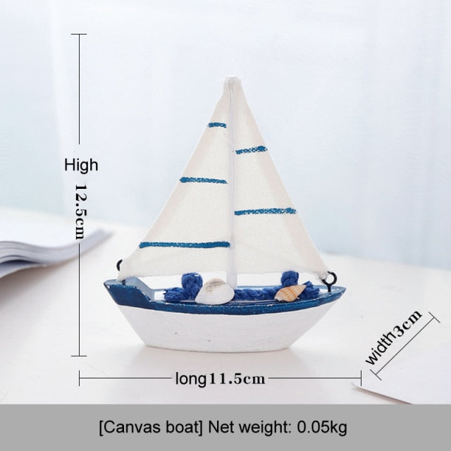 Marine Nautical Creative Sailboat Miniature