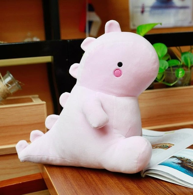 25-50CM Lovely Dinosaur Plush Toys Super Soft Cartoon Stuffed Animal Dino Dolls for Kids Baby Hug Doll Sleep Pillow Home Decor