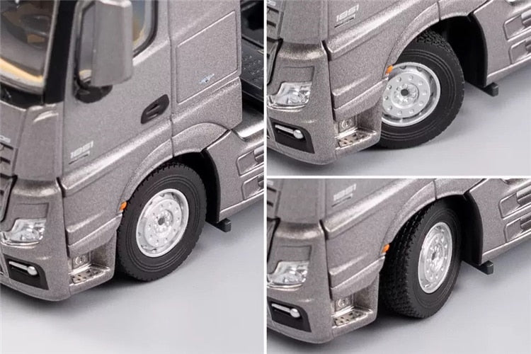 1:64 Actros with Car Carrier Diecast Model Car