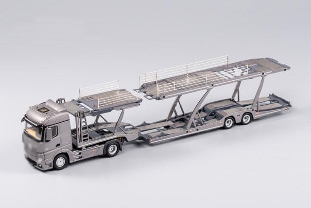 1:64 Actros with Car Carrier Diecast Model Car