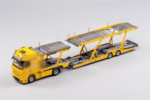 1:64 Actros with Car Carrier Diecast Model Car