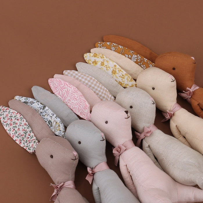 Newborn Sleeping Plush Toy Baby kawaii Bunny Plush Rabbit Appease Toy Dolls Soft Baby Rabbit Easter Gift Stuffed Toys For Girls