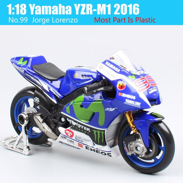 1:18 Scale Racing Motorcycle