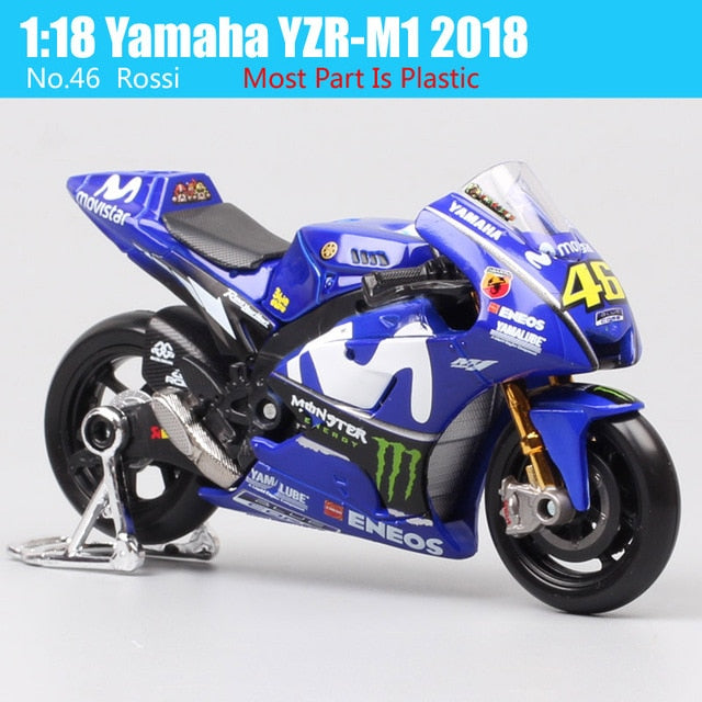 1:18 Scale Racing Motorcycle