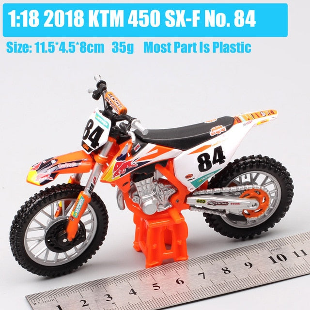 1:18 Scale Racing Motorcycle