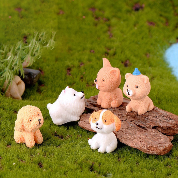 1Pcs Resin Cute Bunny Garden Decor Miniature