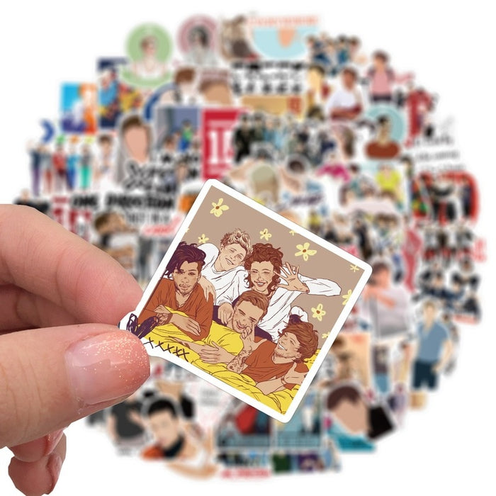 10/50/100PCS One Direction Sticker