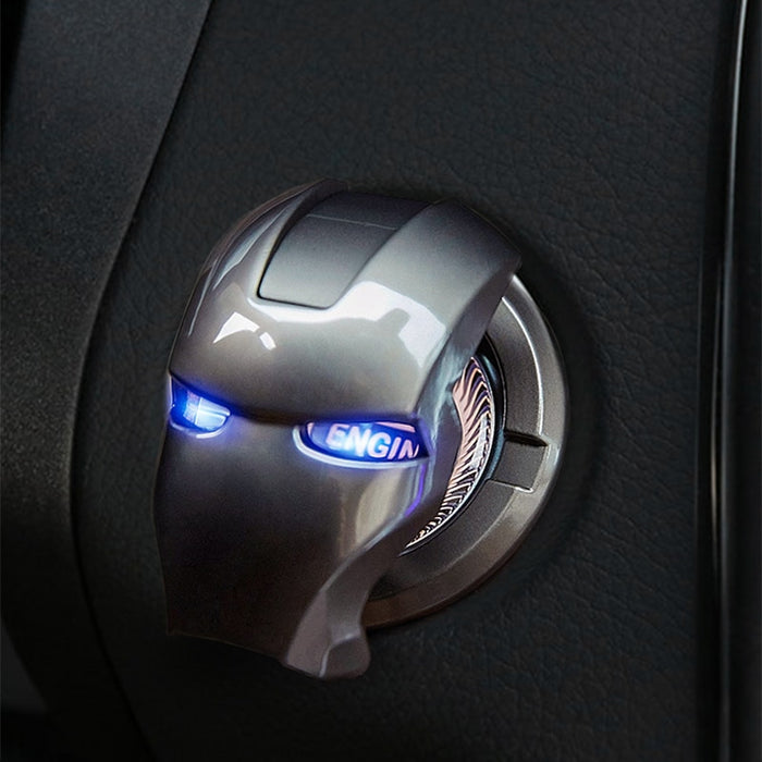 1:32 Iron Man Car Interior Engine Ignition Sticker