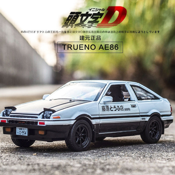 New 1:28 INITIAL D Toyota AE86