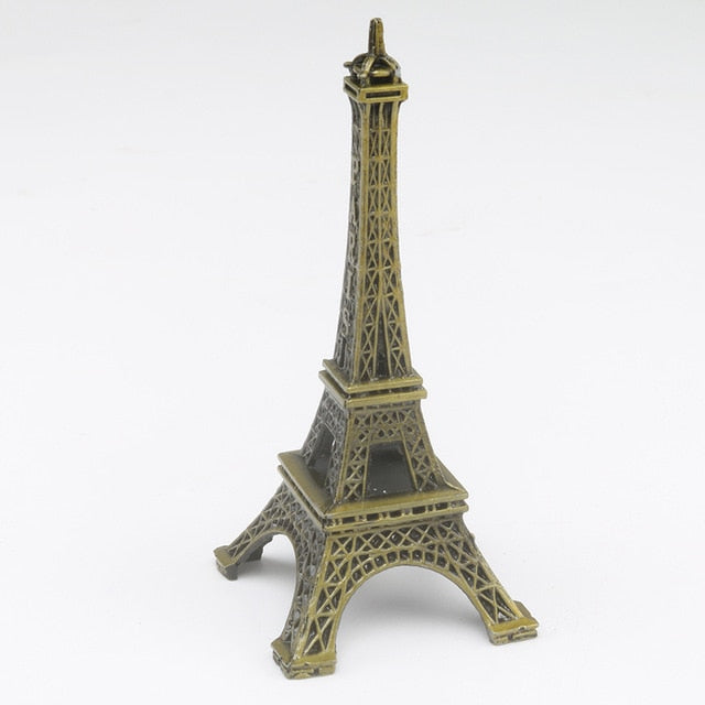 Paris Tower Tower Miniature 1 piece Metal Model Home Furnishing Decoration Gift Home Jewelry Decoration