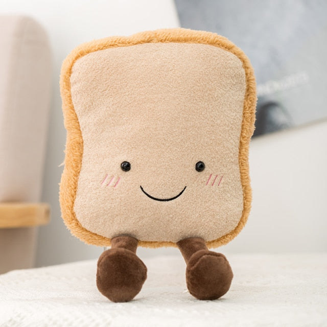 Bread Pretzel Croissant Baguette Toy Bread Soft Doll Kids Toys Cute Plush Toast Stuffed Food  Birthday  Gift