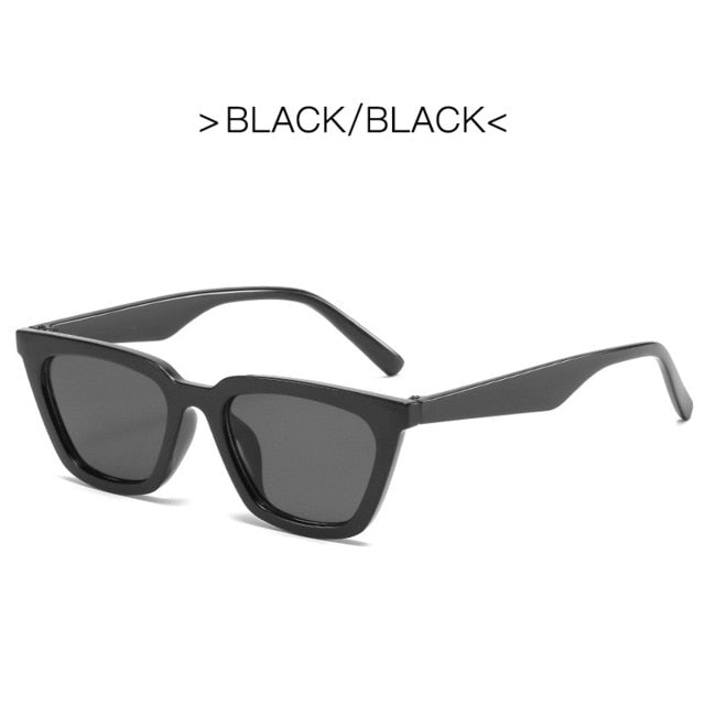 Women Fashion Luxury Small Frame UV400 Sun Shades Glasses Vintage Cat Eye Sunglasses Sexy Female