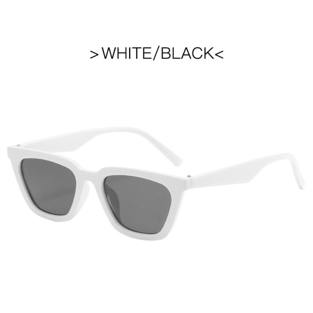 Women Fashion Luxury Small Frame UV400 Sun Shades Glasses Vintage Cat Eye Sunglasses Sexy Female