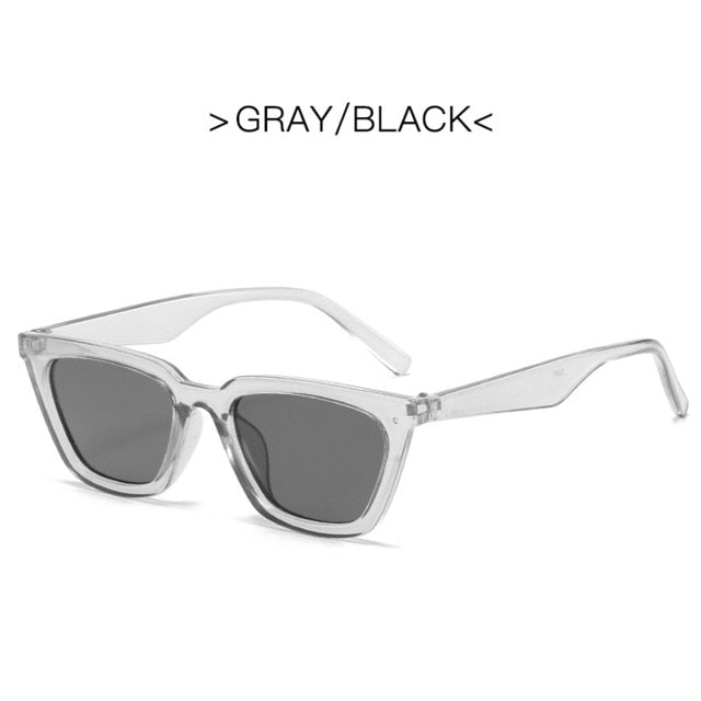 Women Fashion Luxury Small Frame UV400 Sun Shades Glasses Vintage Cat Eye Sunglasses Sexy Female