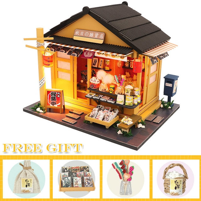 CUTEBEE DIY Dollhouse Kit Wooden Doll House