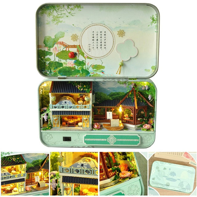 Cutebee DIY House Wooden Doll House